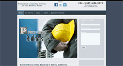 Desktop Screenshot of premierbuilders-ca.com